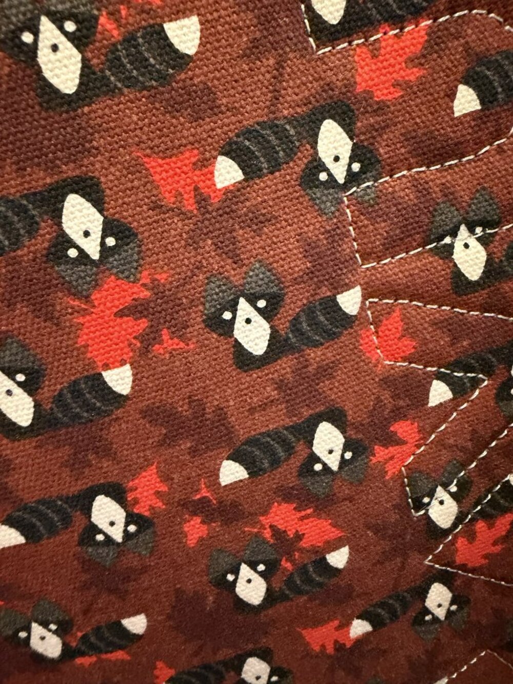 KAVU Bag - Raccoon Pattern - excellent used condition - Picture 2 of 3